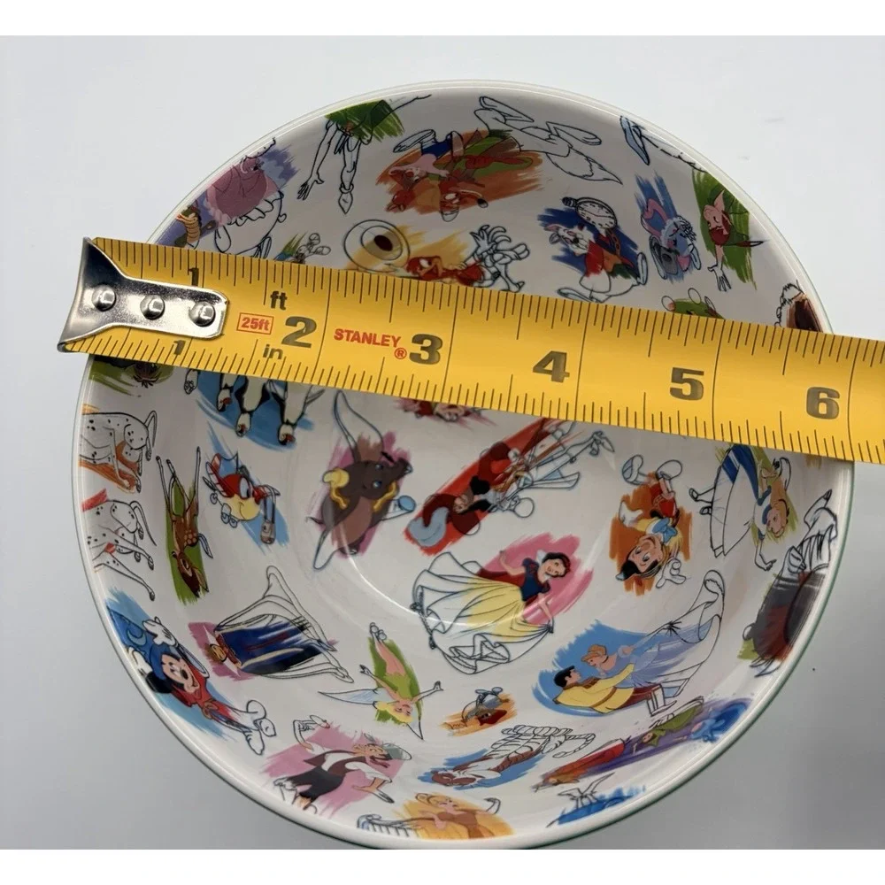 Disney Ink And Paint Collection Bowls Set of 4 PRE-OWNED